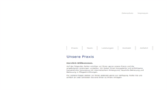 Desktop Screenshot of praxis-seeliger.de